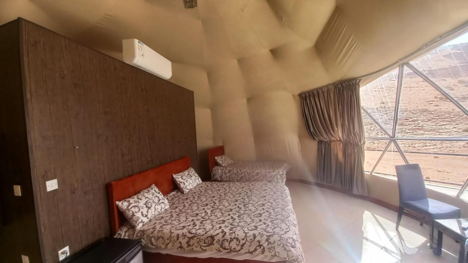Hotel Al Raha Luxury Camp Wadi Rum Exterior foto