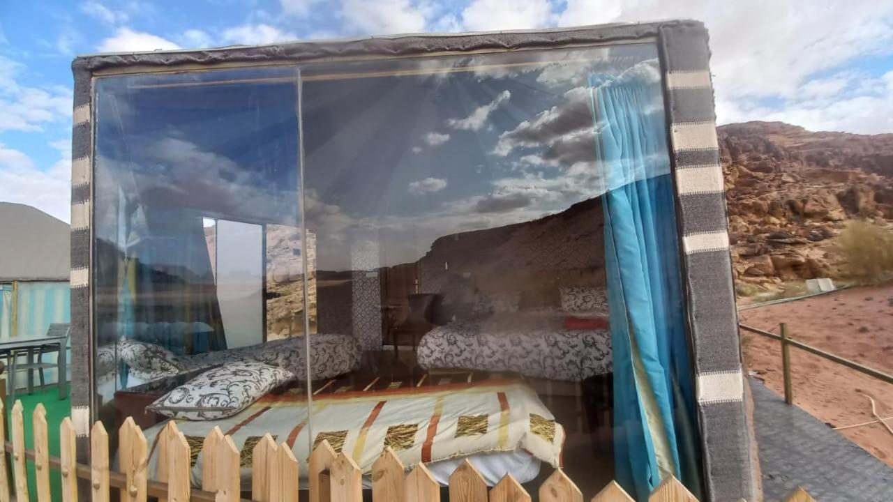 Hotel Al Raha Luxury Camp Wadi Rum Exterior foto