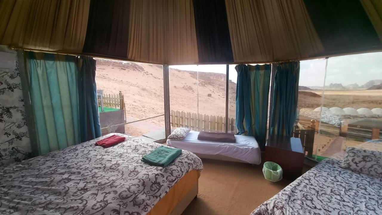 Hotel Al Raha Luxury Camp Wadi Rum Exterior foto