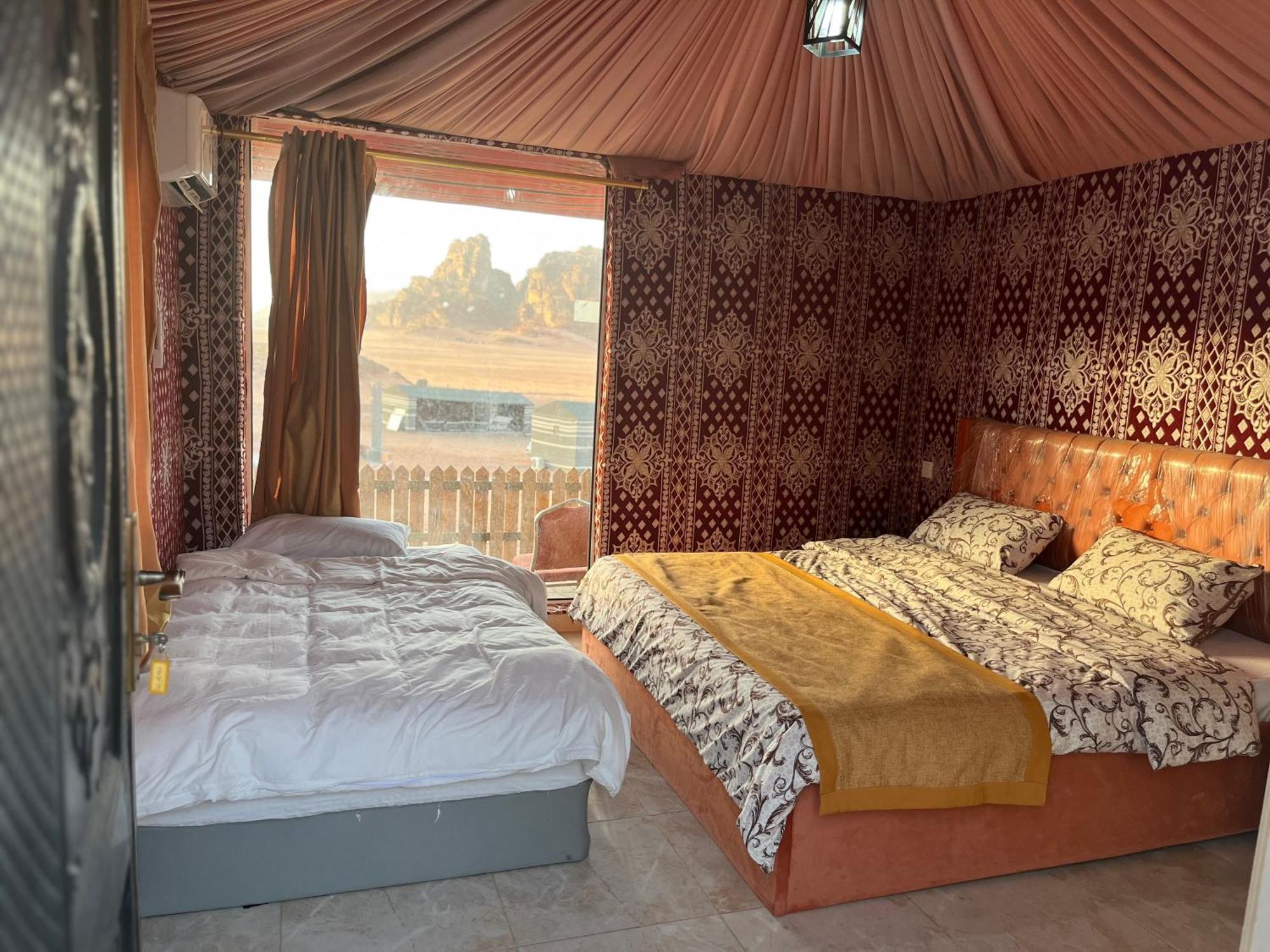 Hotel Al Raha Luxury Camp Wadi Rum Exterior foto