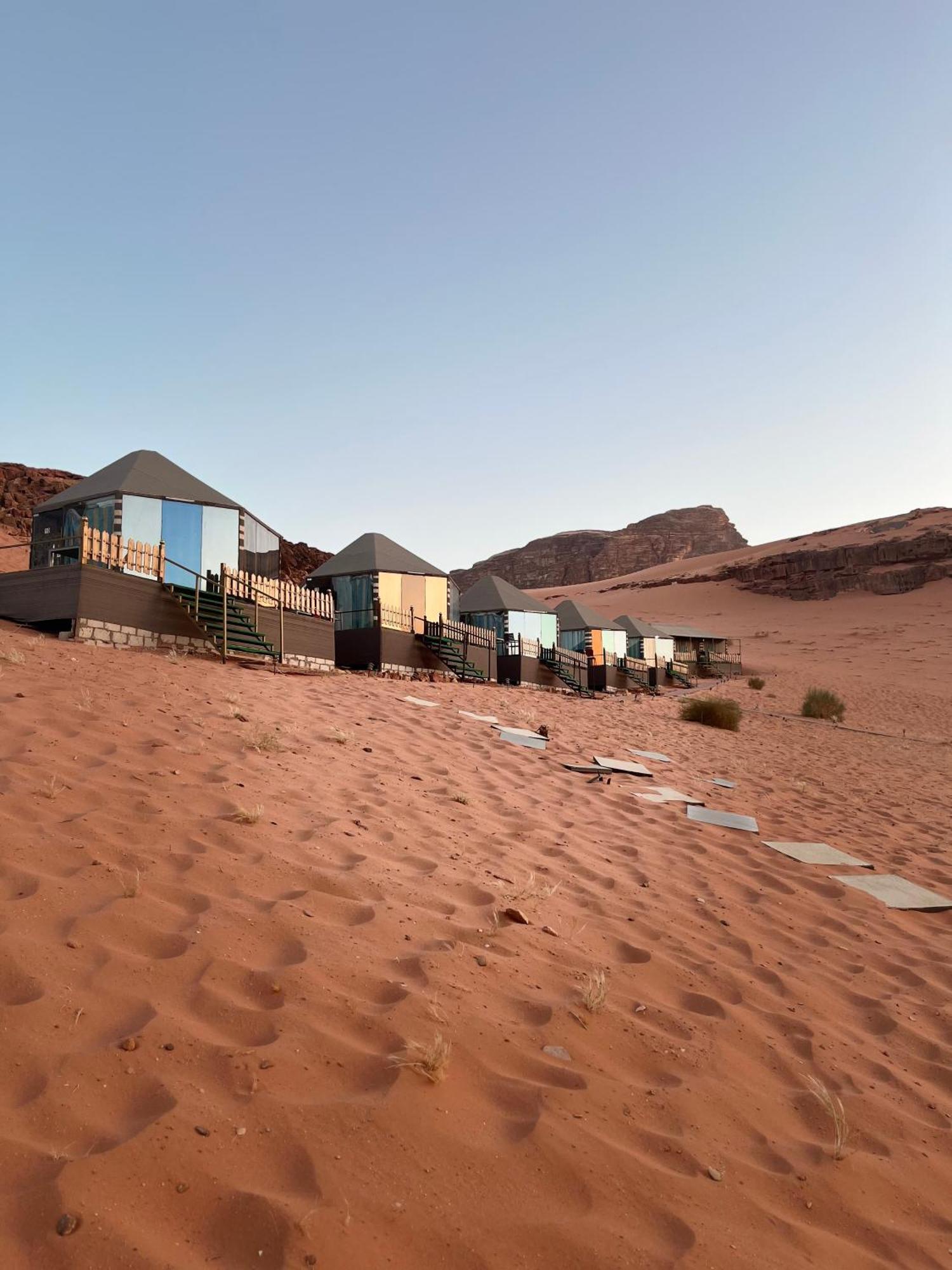 Hotel Al Raha Luxury Camp Wadi Rum Exterior foto