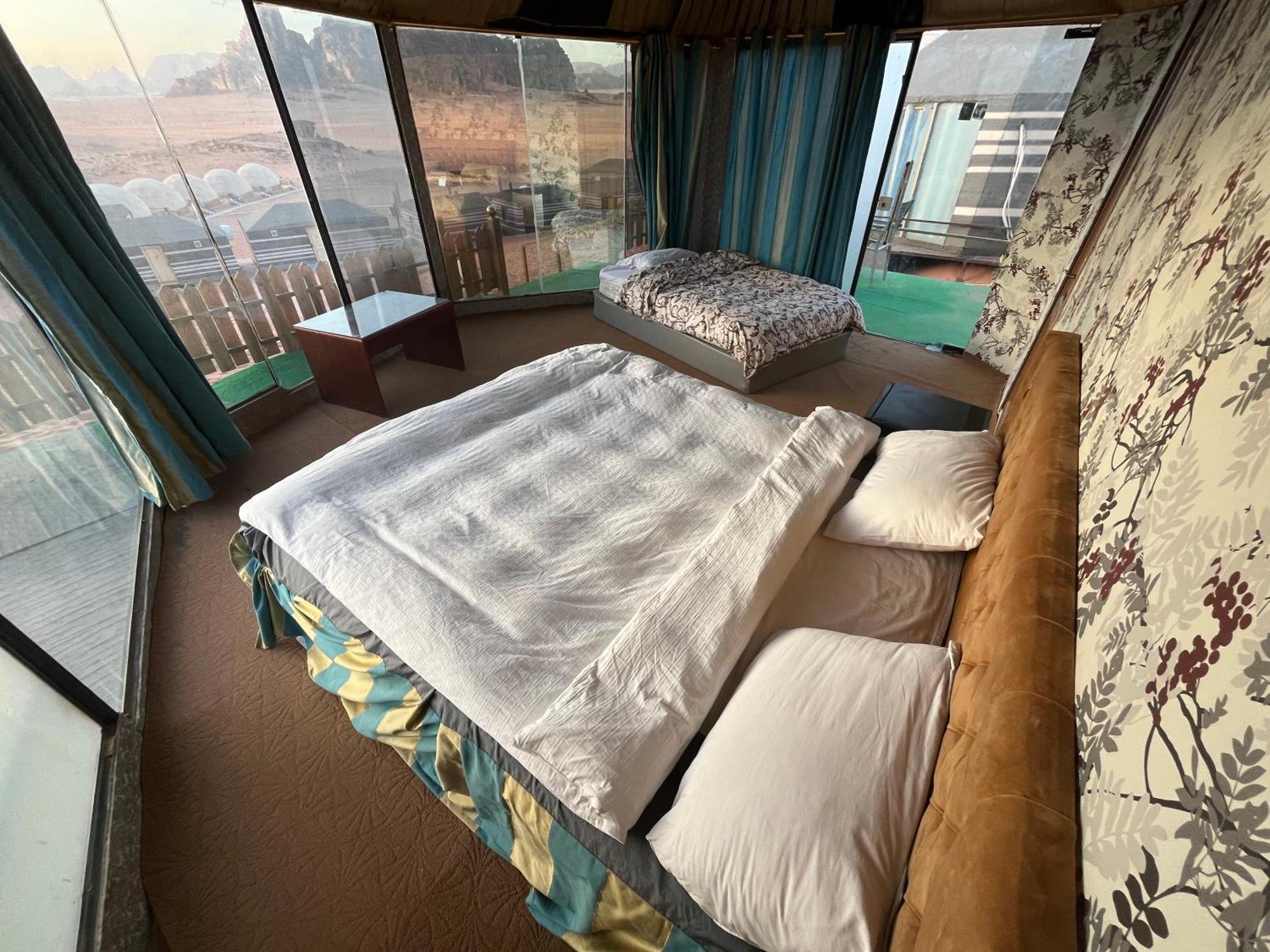Hotel Al Raha Luxury Camp Wadi Rum Exterior foto